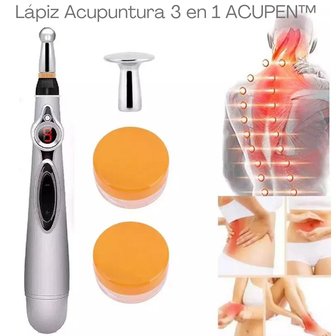 LAPIZ DE ACUPUNTURA 3 EN 1 ACUPEN™