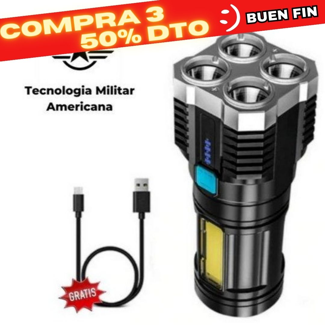 Linterna Recargable FlashRange™