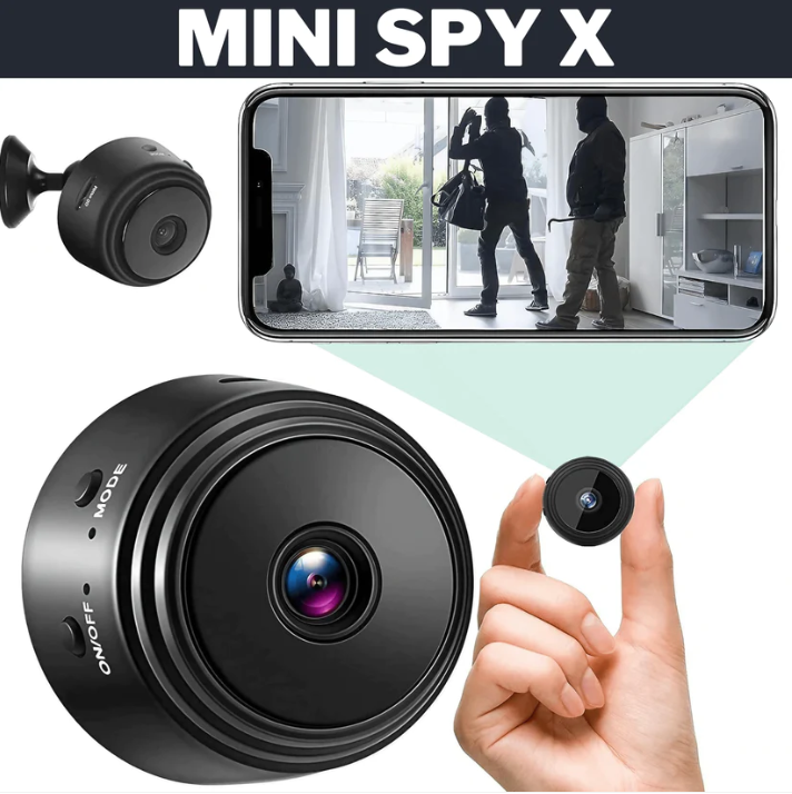 MiniSpyX - Cámara de seguridad [ULTRA 4K HD]☑️